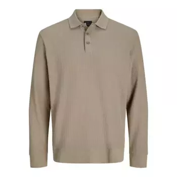 Поло с длинным рукавом Jack & Jones Owen, бежевый