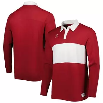 Поло с длинным рукавом Nike Alabama Crimson Tide, малиновый