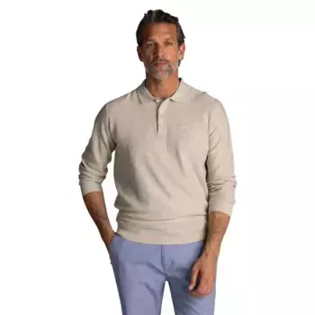 Поло с длинным рукавом Nza New Zealand 25FN285, бежевый