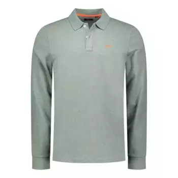 Поло с длинным рукавом Nza New Zealand Travis, зеленый