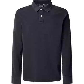 Поло с длинным рукавом Pepe Jeans New Oliver, черный