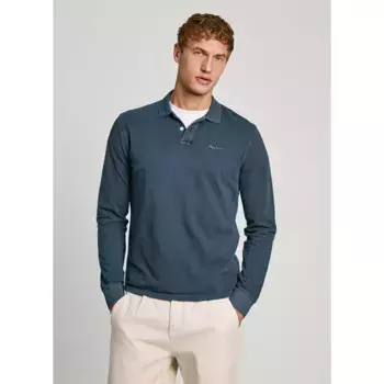 Поло с длинным рукавом Pepe Jeans New Oliver, синий