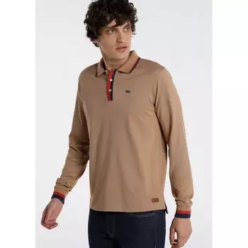 Поло с длинным рукавом Victorio & Lucchino 131672, коричневый