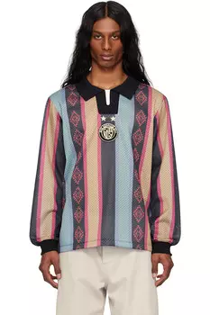 Поло с длинным рукавом в полоску Navajo Andersson Bell, мультиколор