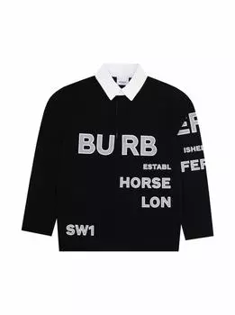 Поло с длинными рукавами Burberry