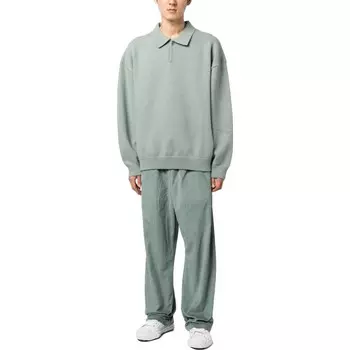 Поло с длинными рукавами Fear Of God Essentials, цвет Sage