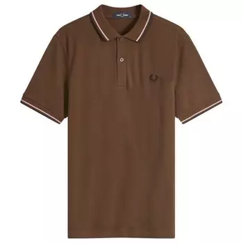 Поло с двумя наконечниками Fred Perry, черный