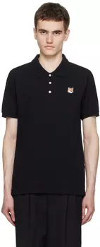 Поло с головой Black Fox Maison Kitsune