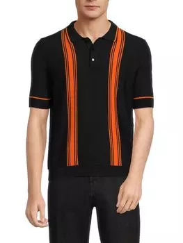 Поло с гоночным наконечником Max 'N Chester, темно-оранжевый