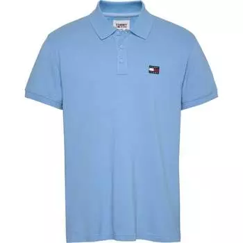 Поло с классическим значком Polo ss Tommy Jeans, синий