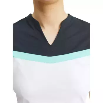 Поло с коротким рукавом Abacus Golf Erin Woman, белый