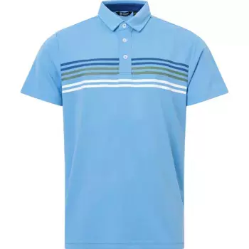 Поло с коротким рукавом Abacus Golf Telford, синий