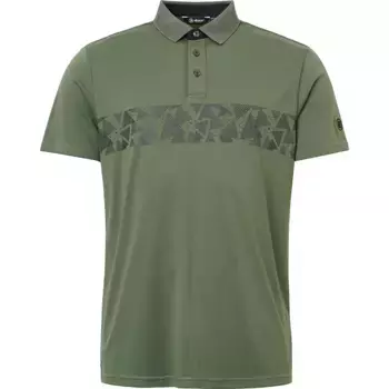 Поло с коротким рукавом Abacus Golf Walton, зеленый