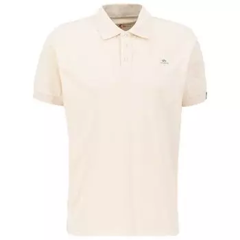 Поло с коротким рукавом Alpha Industries X-Fit, бежевый
