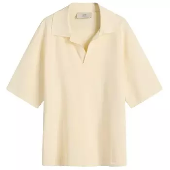 Поло с коротким рукавом Ami Paris, белый