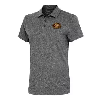 Поло с коротким рукавом Antigua Boston Bruins, черный