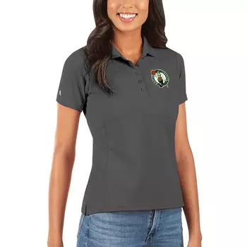 Поло с коротким рукавом Antigua Boston Celtics, серый