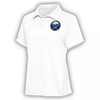 Поло с коротким рукавом Antigua Buffalo Sabres, белый