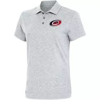 Поло с коротким рукавом Antigua Carolina Hurricanes, серый