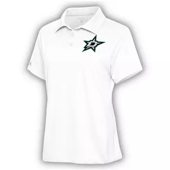 Поло с коротким рукавом Antigua Dallas Stars, белый