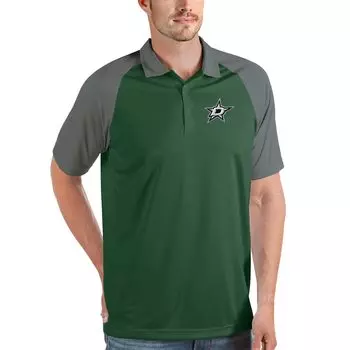 Поло с коротким рукавом Antigua Dallas Stars, зеленый