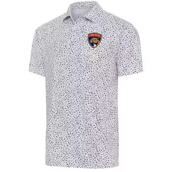 Поло с коротким рукавом Antigua Florida Panthers, белый