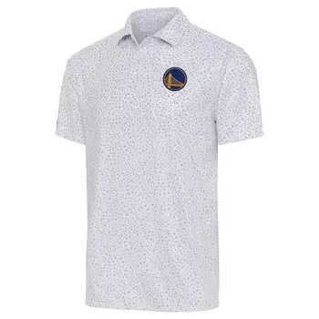 Поло с коротким рукавом Antigua Golden State Warriors, белый