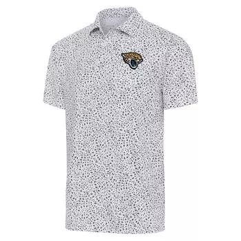 Поло с коротким рукавом Antigua Jacksonville Jaguars, белый