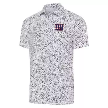 Поло с коротким рукавом Antigua New York Giants, белый