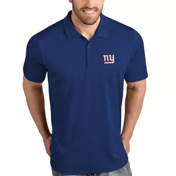 Поло с коротким рукавом Antigua New York Giants, роял