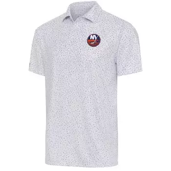 Поло с коротким рукавом Antigua New York Islanders, белый