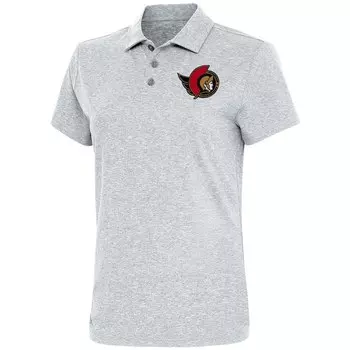 Поло с коротким рукавом Antigua Ottawa Senators, серый