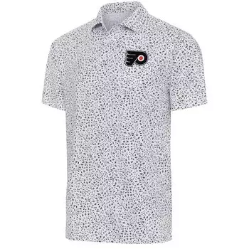 Поло с коротким рукавом Antigua Philadelphia Flyers, белый