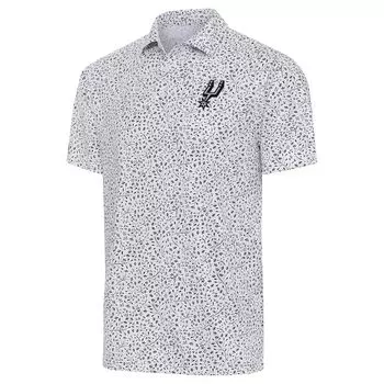 Поло с коротким рукавом Antigua San Antonio Spurs, белый