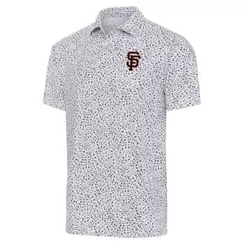 Поло с коротким рукавом Antigua San Francisco Giants, белый