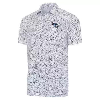 Поло с коротким рукавом Antigua Tennessee Titans, белый