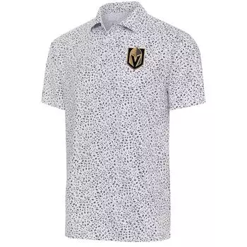 Поло с коротким рукавом Antigua Vegas Golden Knights, белый