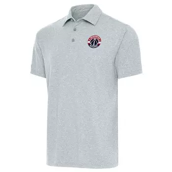 Поло с коротким рукавом Antigua Washington Wizards, серый