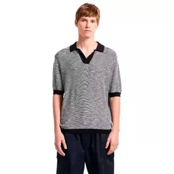 Поло с коротким рукавом Armani Exchange XM000182_AF11966, серый