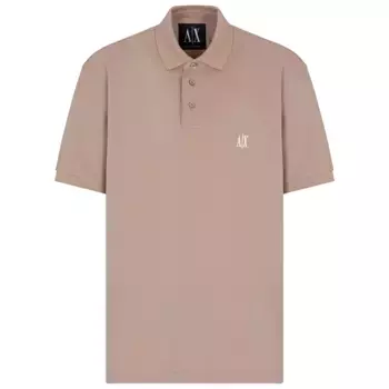 Поло с коротким рукавом Armani Exchange XM000367_AF13022, бежевый
