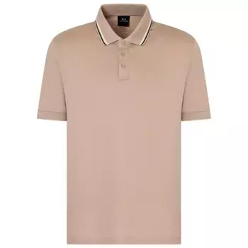 Поло с коротким рукавом Armani Exchange XM000466_AF10337, бежевый