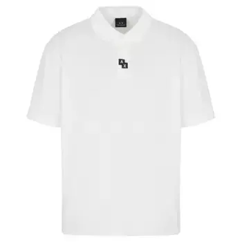 Поло с коротким рукавом Armani Exchange XM000474_AF13108, белый