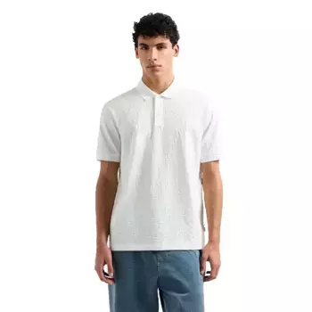 Поло с коротким рукавом Armani Exchange XM000477_AF10337, белый