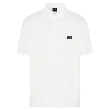 Поло с коротким рукавом Armani Exchange XM000484_AF10364, белый