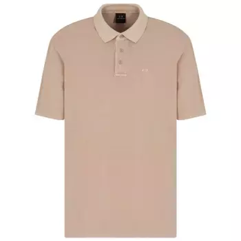 Поло с коротким рукавом Armani Exchange XM000509_AF13055, бежевый