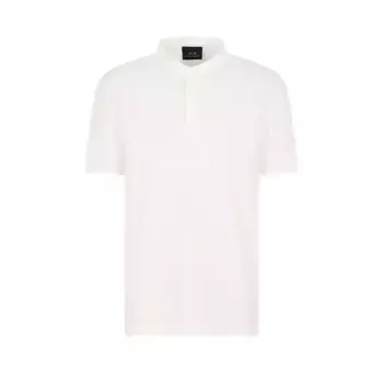 Поло с коротким рукавом Armani Exchange XM000740_AF13030, белый