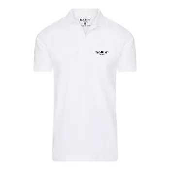 Поло с коротким рукавом Ballin Basic, белый