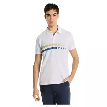Поло с коротким рукавом Bendorff 10612, белый
