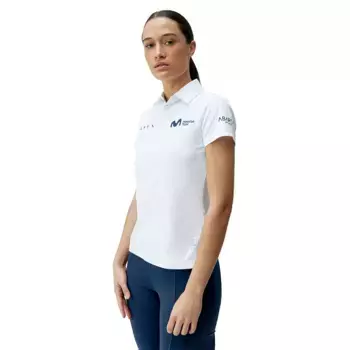 Поло с коротким рукавом Born Living Yoga Movistar, белый