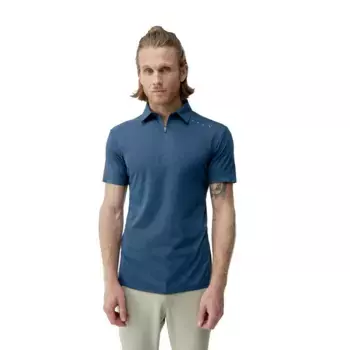 Поло с коротким рукавом Born Living Yoga Kariba, синий